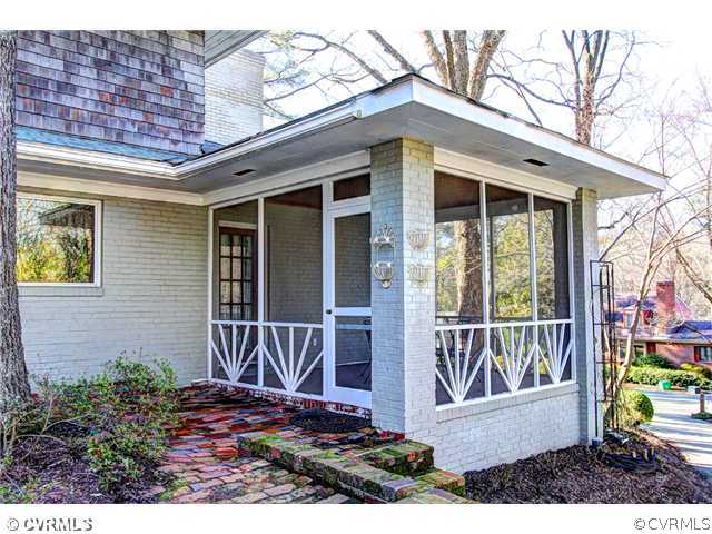 509 Baldwin Road Richmond, VA 23229 - Photo 8 of 15 Porch - screened porch off breakfast nook