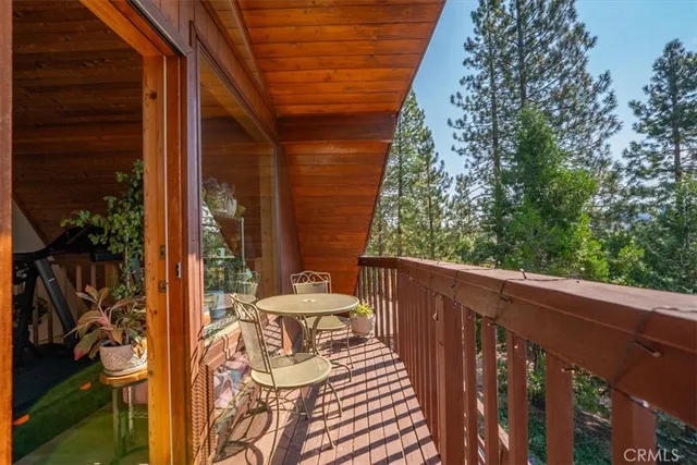 a view of balcony and patio