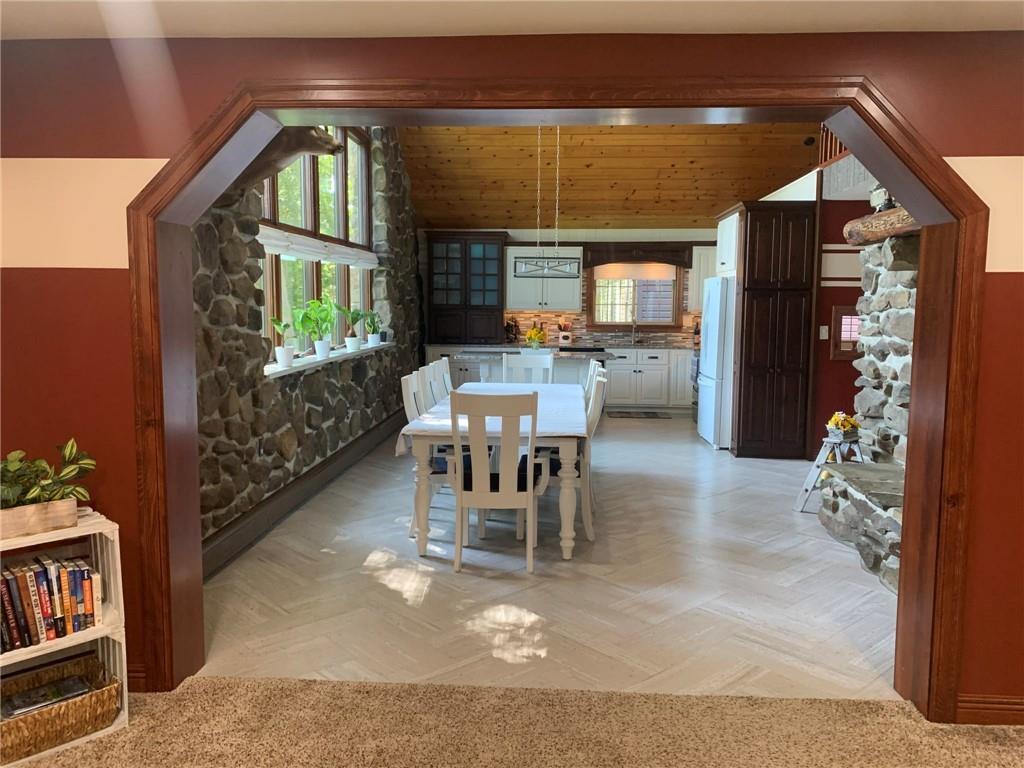 1213 Sunol Road Cochranton, PA 16314 - Photo 11 of 25 a view of a dining room with furniture window and outside view