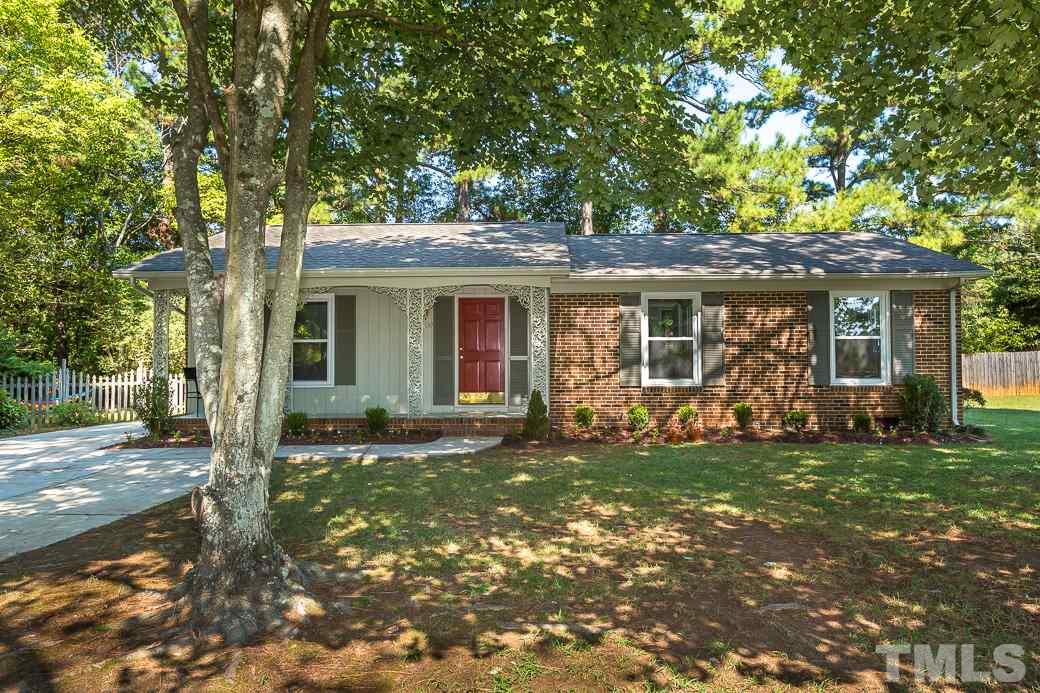 Gorgeous, hard to find, renovated ranch-style home in great location.  Enjoy sitting on the spacious front porch graced with lovely wrought iron accents and decorative shutters. This home is a must see!