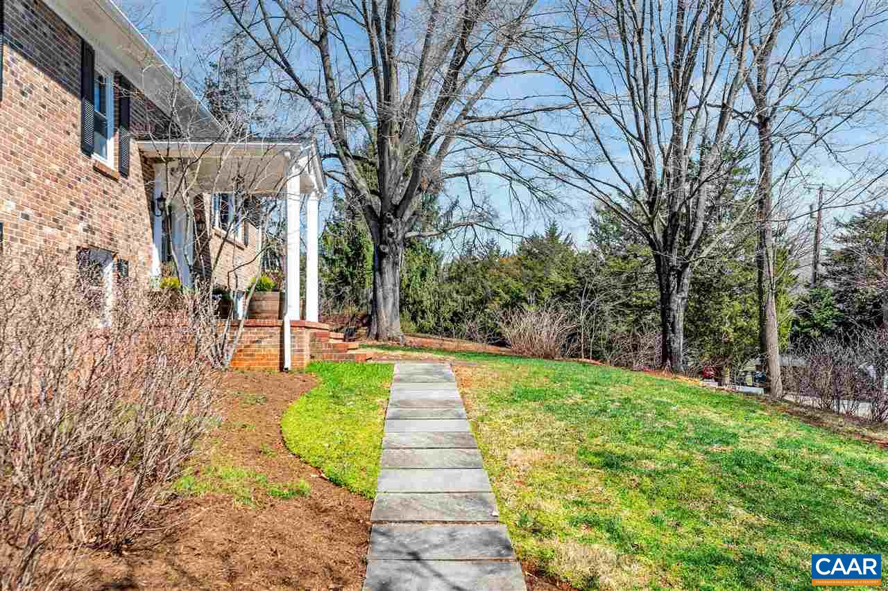 2421 Huntington Road Charlottesville, VA 22901 - Photo 2 of 40 a view of a pathway with a house in the background