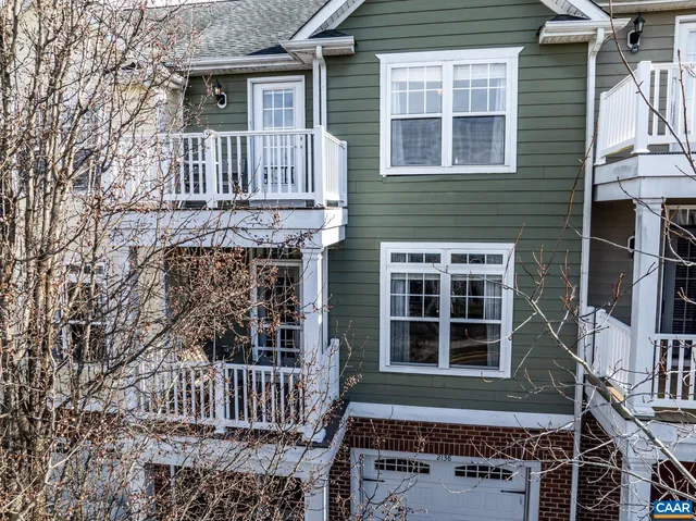 front view of a house with a window