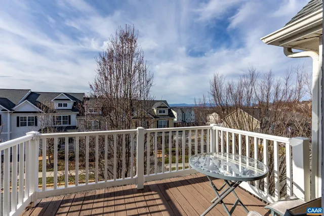 a view of a roof deck