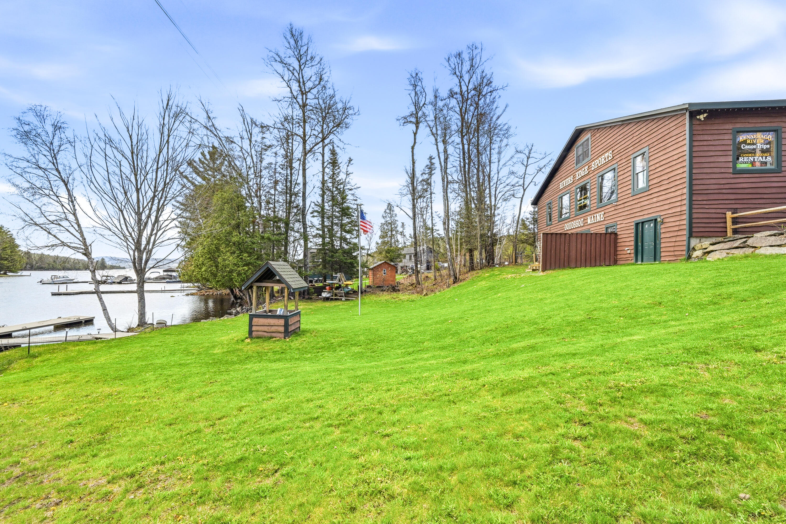 38 Carry Road Rangeley, ME 04964 - Photo 55 of 61 flat lawn to water