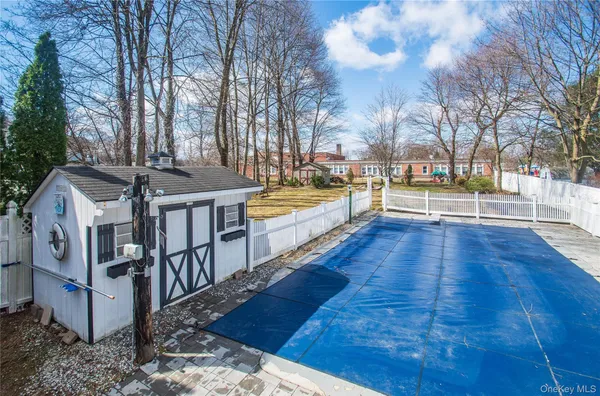 a view of outdoor space and deck