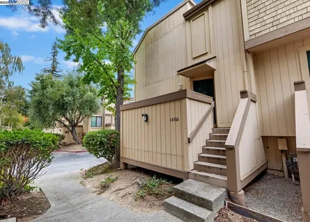 a view of wooden door in the house