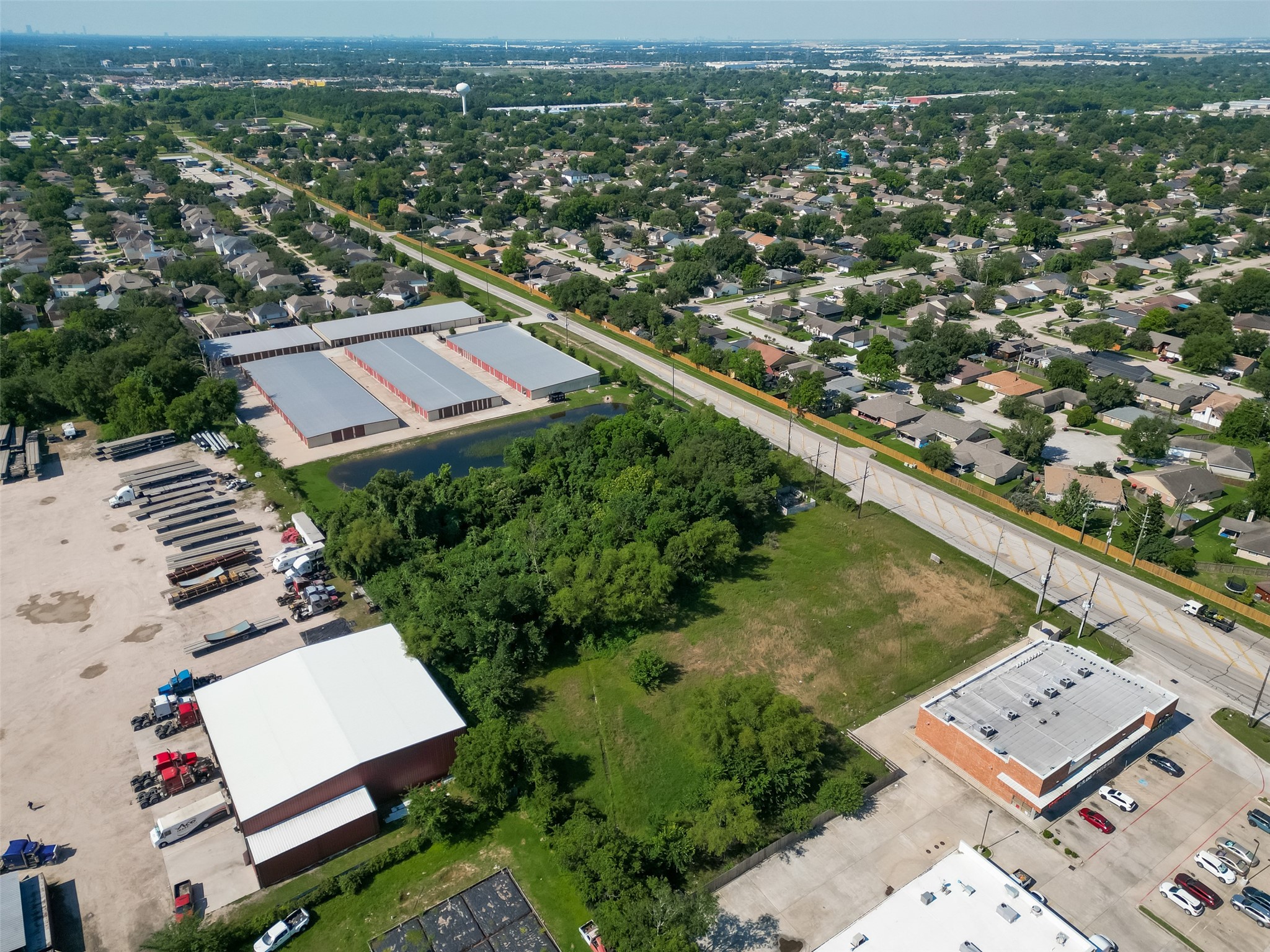11966 Walters Road Houston, TX 77067 - Photo 22 of 23 an aerial view of residential houses with outdoor space