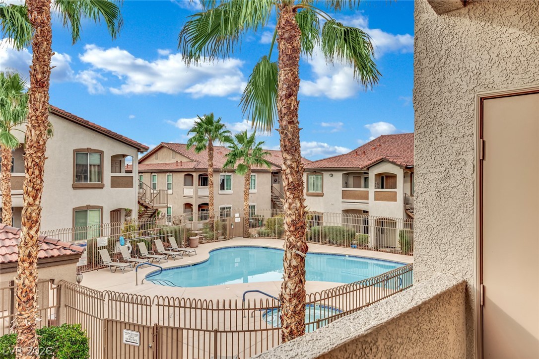 2305 West Horizon Ridge Parkway, Unit 2722 Henderson, NV 89052 - Photo 16 of 23 Community pool with a patio