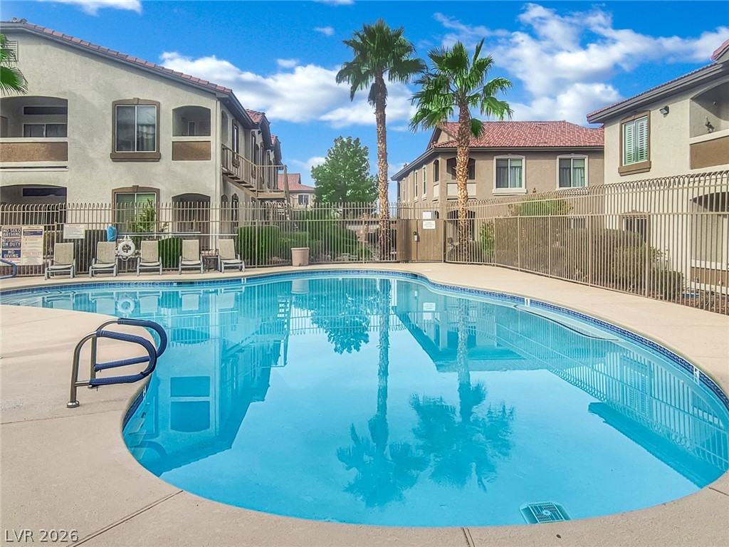 2305 West Horizon Ridge Parkway, Unit 2722 Henderson, NV 89052 - Photo 19 of 23 Community pool featuring a patio