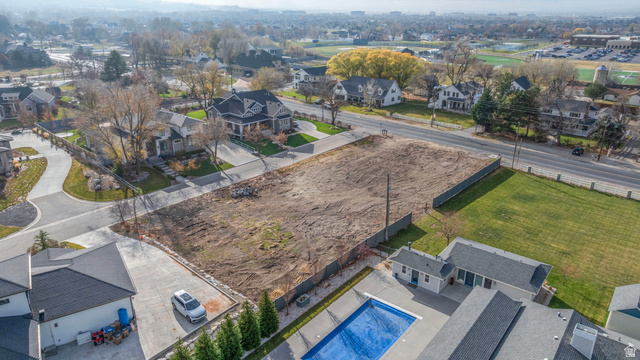 12959 South Fort Street Draper, UT 84020 - Photo 11 of 20 Aerial view of residential area with a pool area