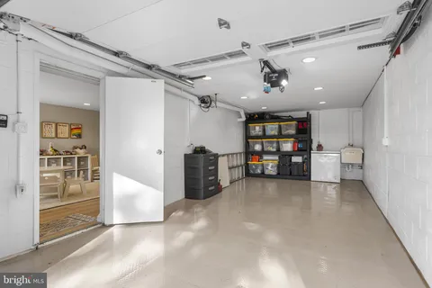 a view of a storage & utility room