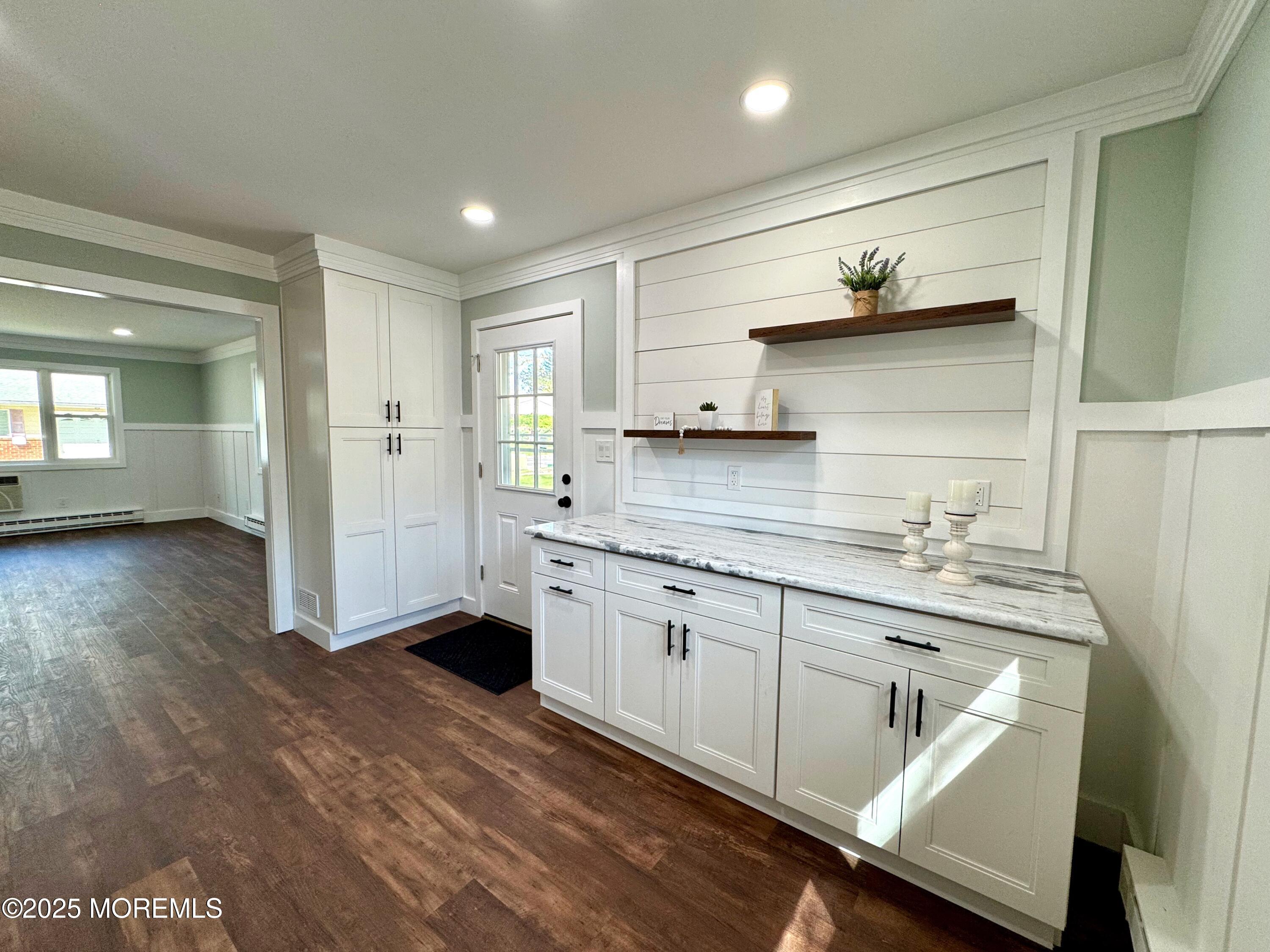 5 Nevada Drive Whiting, NJ 08759 - Photo 17 of 44 a kitchen with granite countertop a sink stainless steel appliances and cabinets