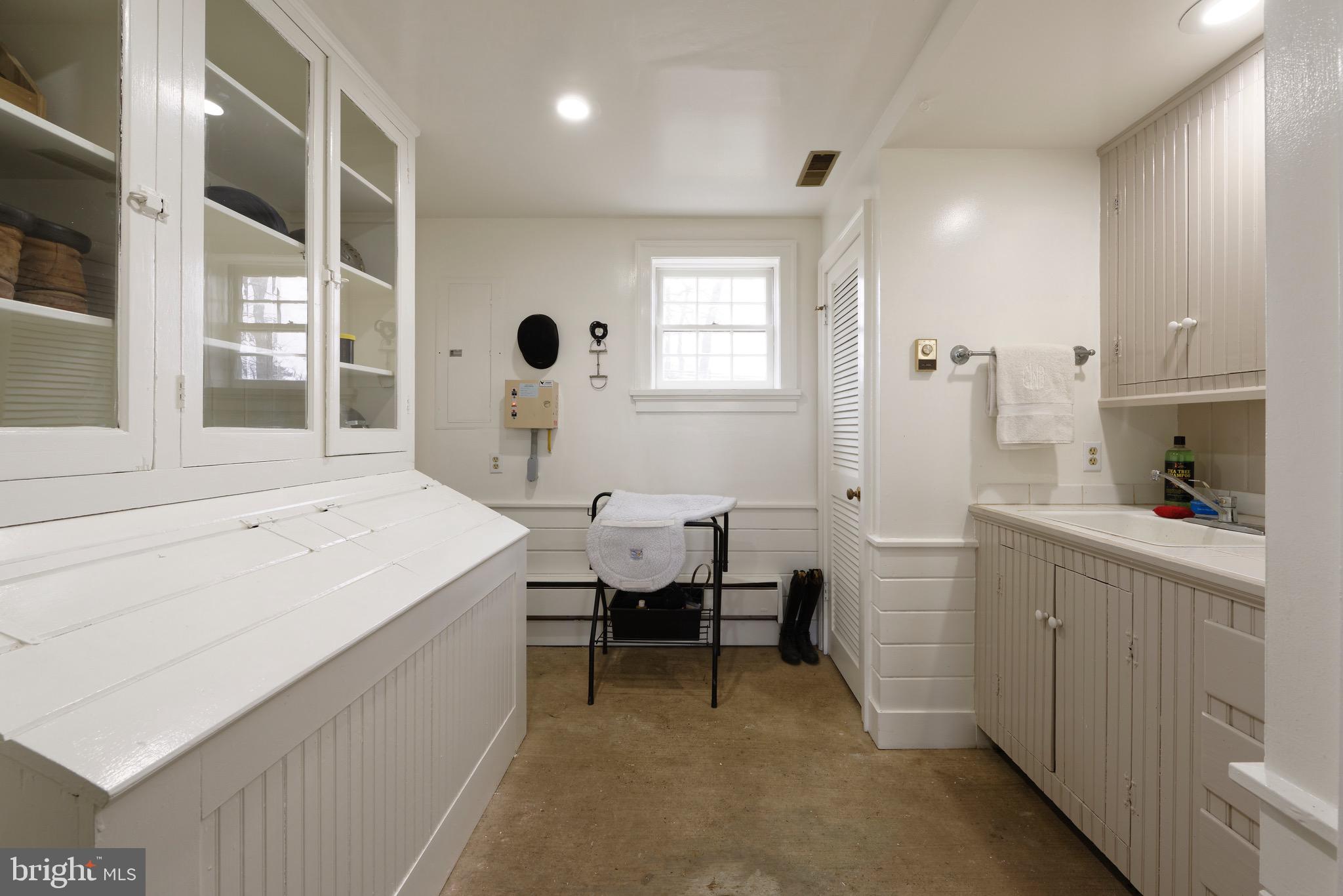 21896 Pot House Road Middleburg, VA 20117 - Photo 53 of 70 Renovated Tack Room in the Barn w/half bath