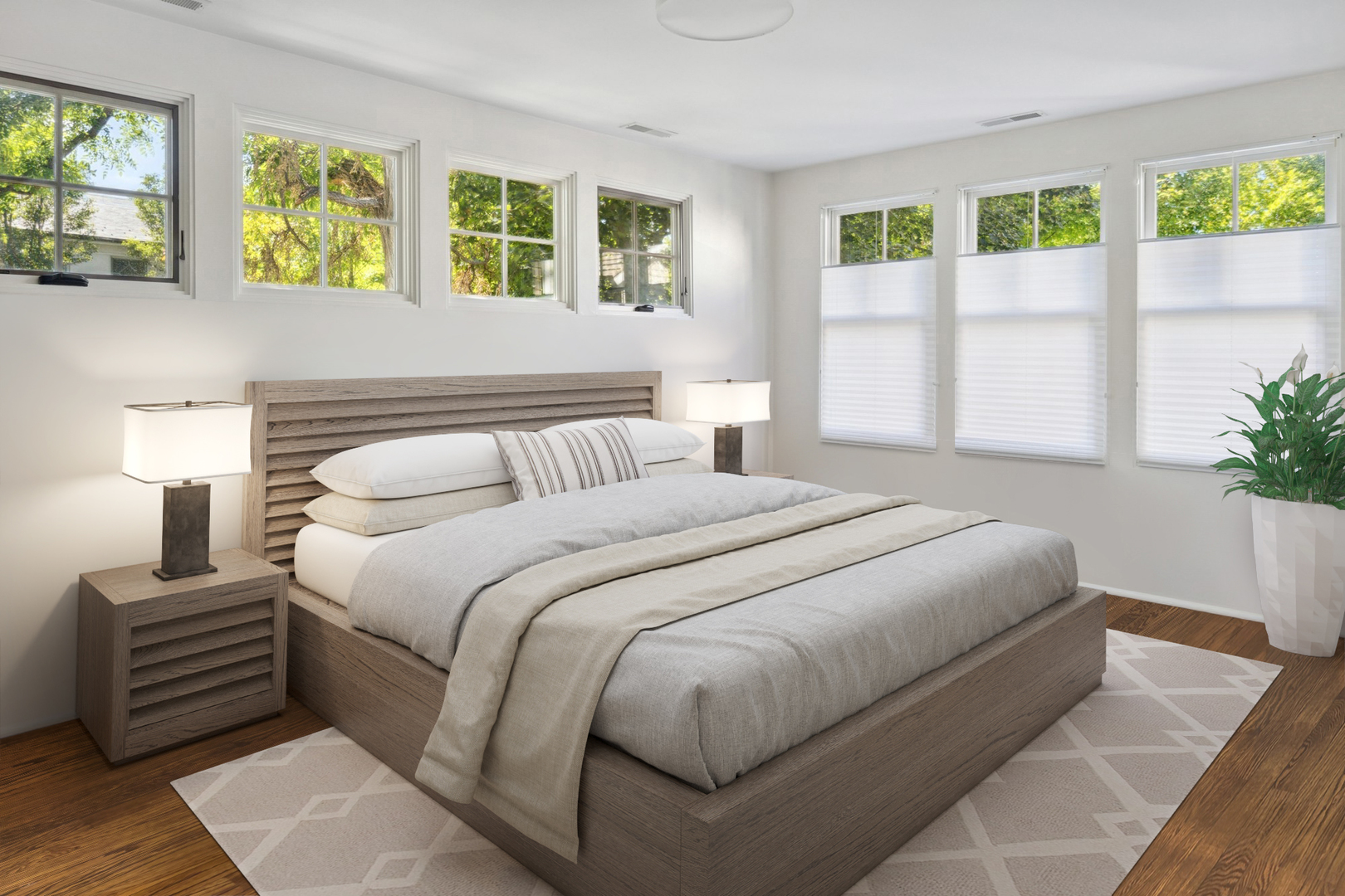 415 East Deerpath Road Lake Forest, IL 60045 - Photo 14 of 26 a bedroom with a bed and a window