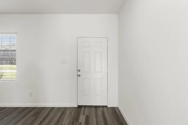 a view of wooden floor