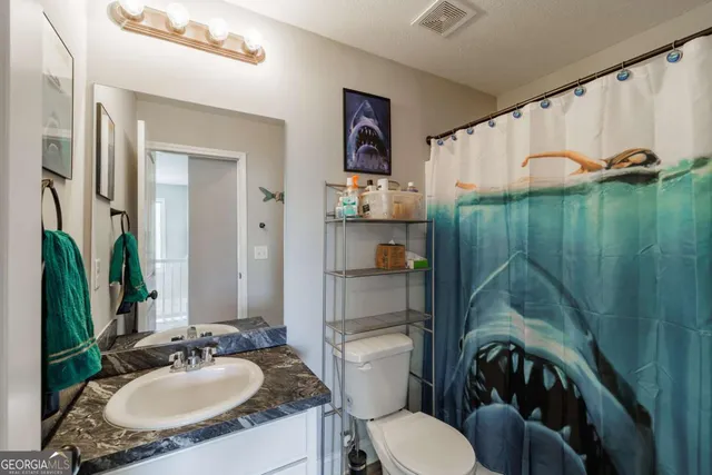 a view of park benches