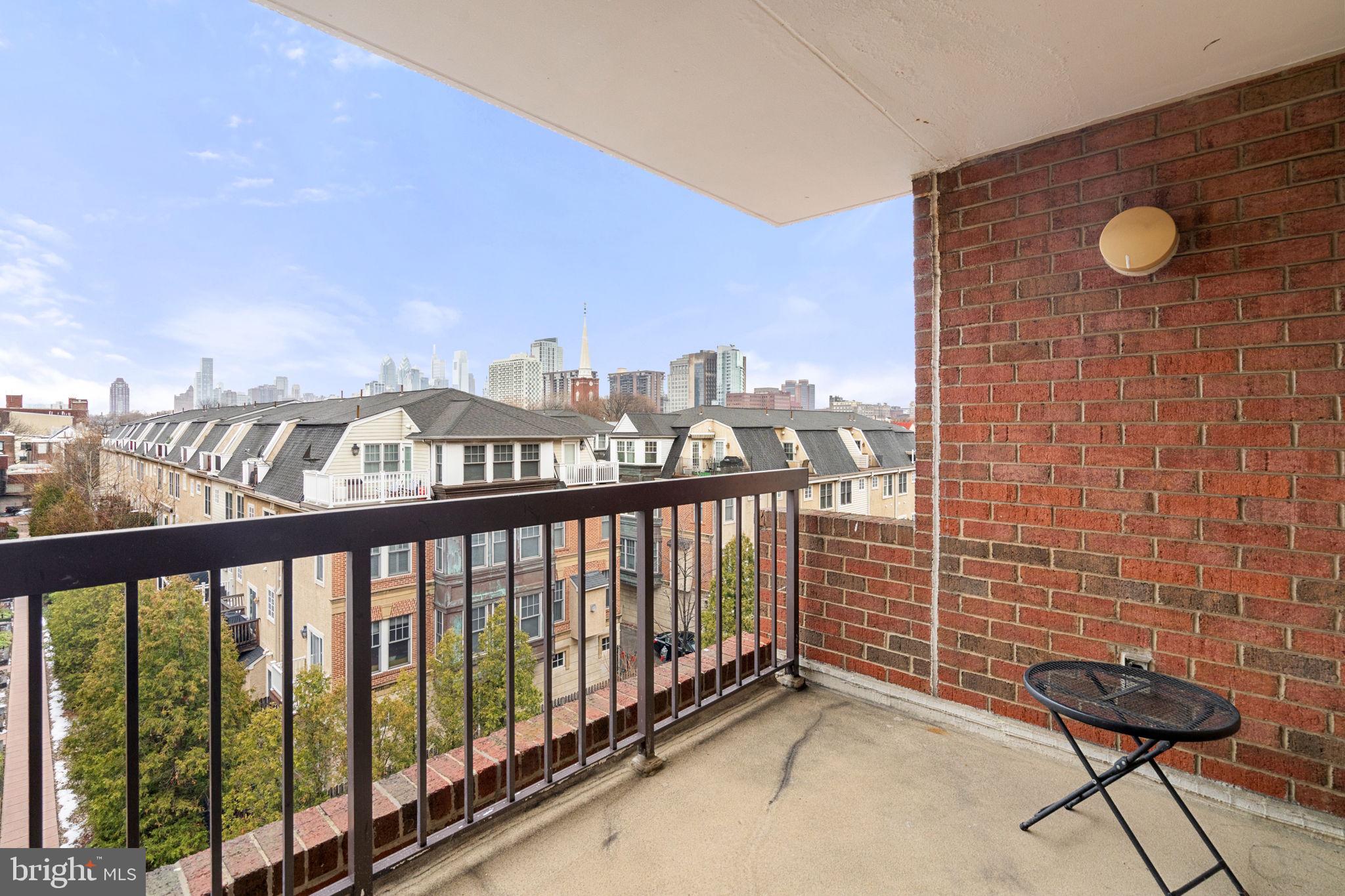 200 Lombard Street, Unit 602 Philadelphia, PA 19147 - Photo 25 of 32 a view of a balcony