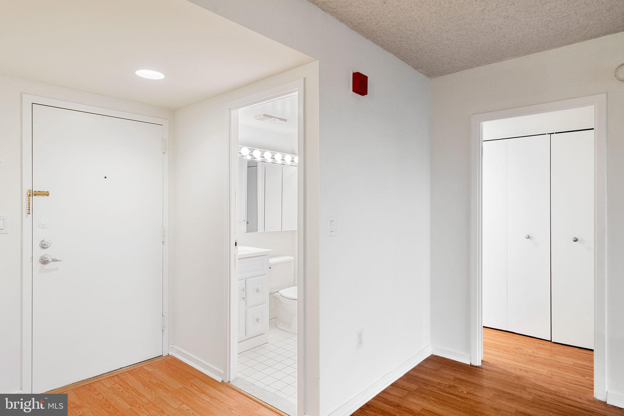 200 Lombard Street, Unit 602 Philadelphia, PA 19147 - Photo 4 of 32 a view of bedroom with bathroom and wooden floor