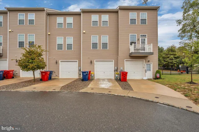 a house view with a backyard