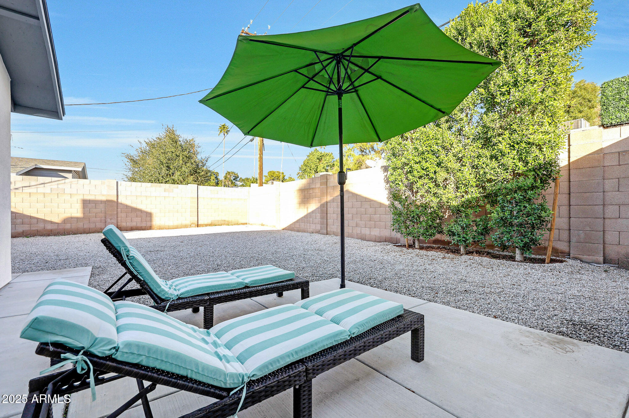 4435 North 35th Street Phoenix, AZ 85018 - Photo 30 of 35 a view of a backyard with sitting area