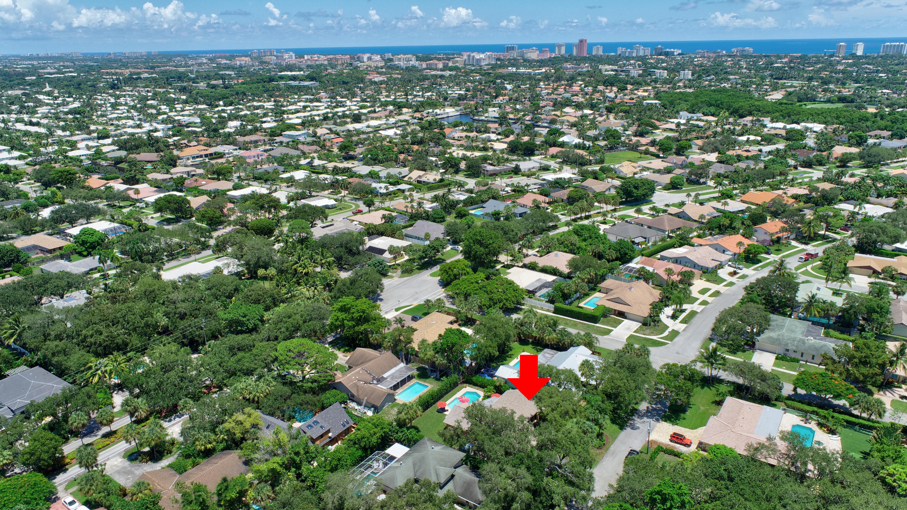 821 Southwest 19th Street Boca Raton, FL 33486 - Photo 45 of 46 Drone