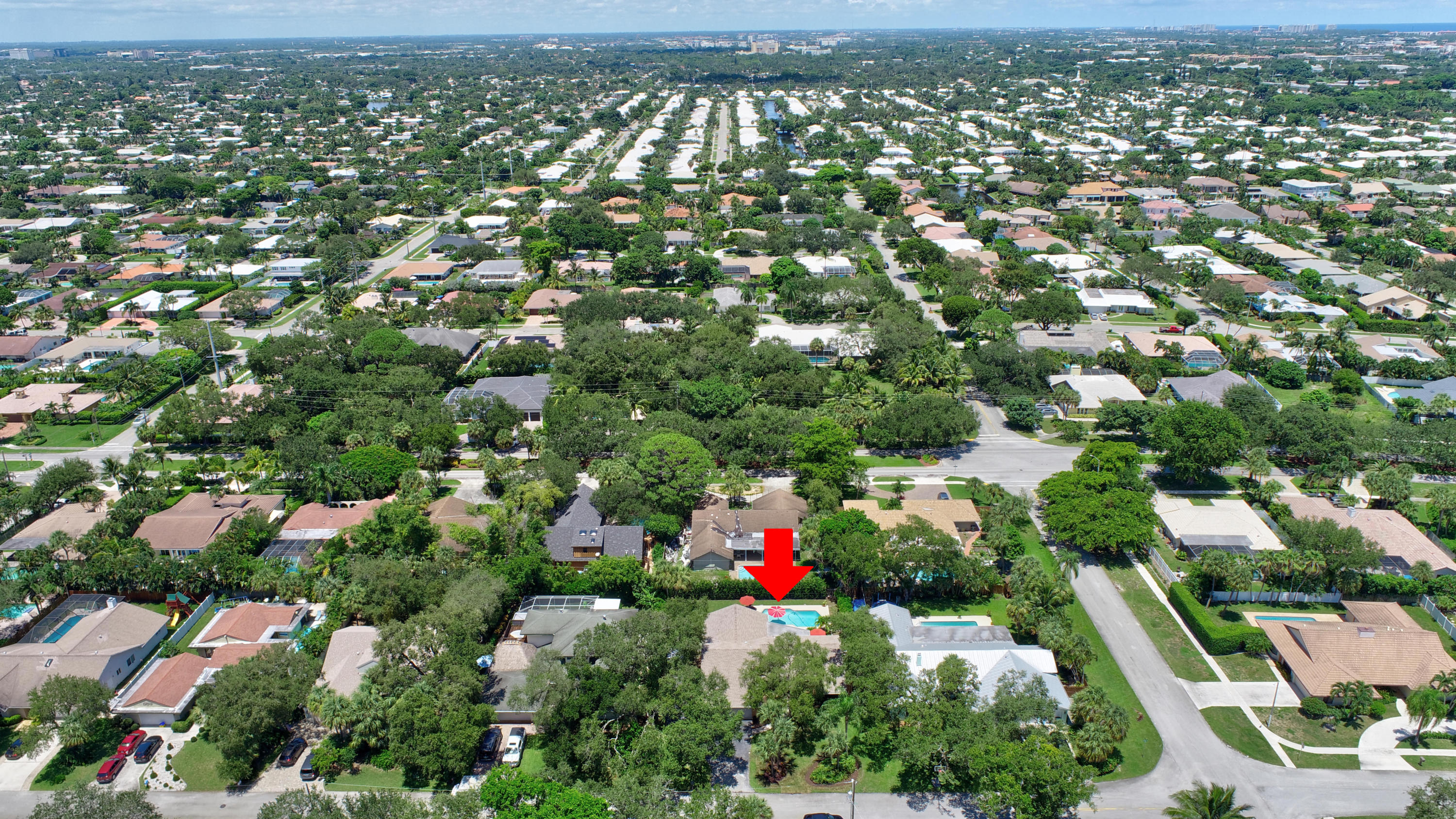 821 Southwest 19th Street Boca Raton, FL 33486 - Photo 46 of 46 Drone