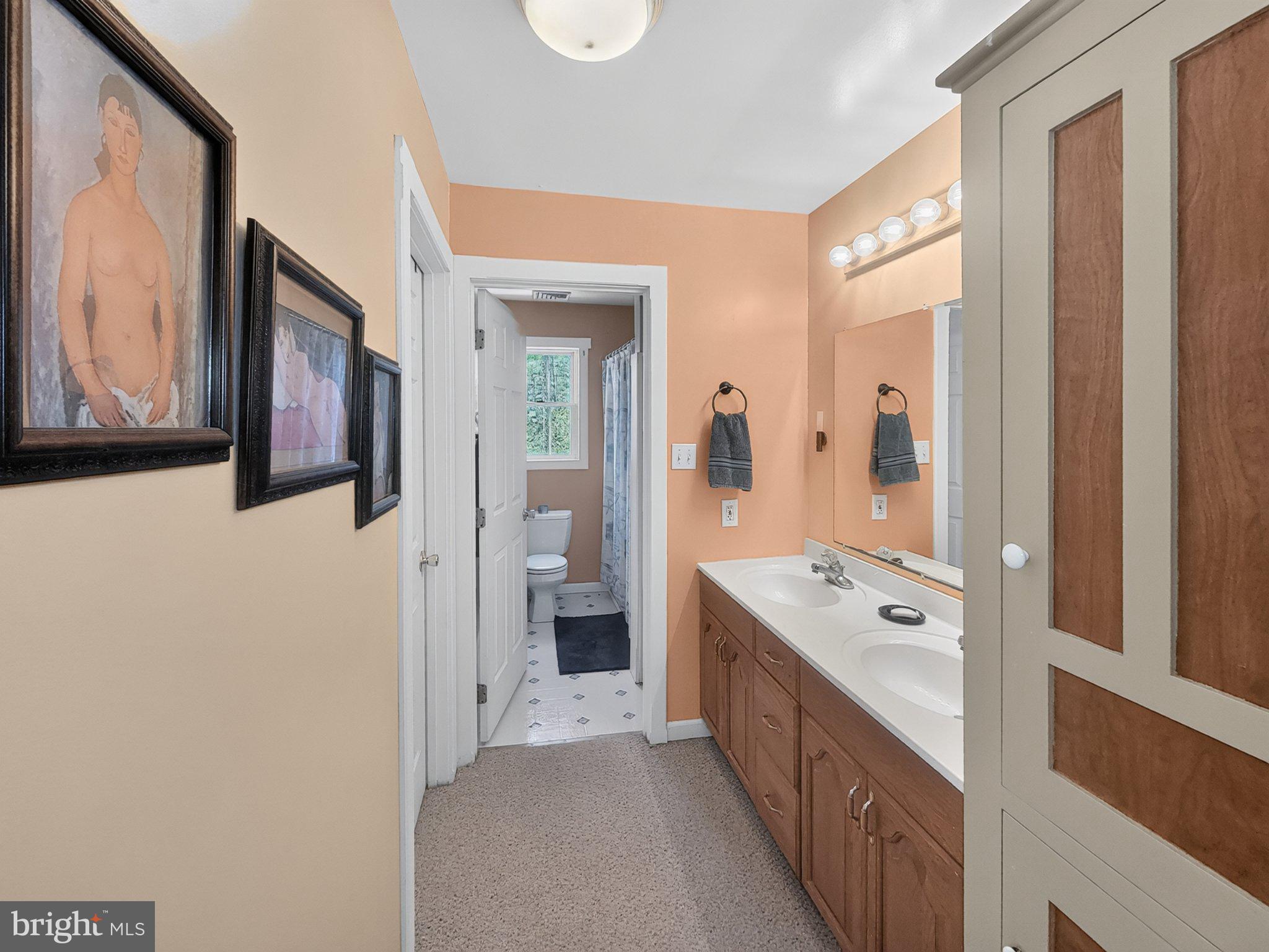 5214 David Greene Road Cambridge, MD 21613 - Photo 22 of 73 Charming bathroom with warm hues.