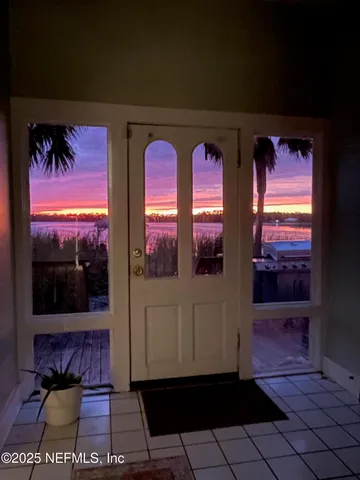 a view of front door