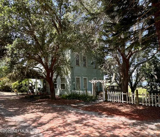 a view of road with trees