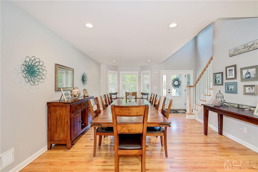 341 Dunellen Avenue Dunellen, NJ 08812 - Photo 3 of 24 a view of a dining room with furniture window and wooden floor