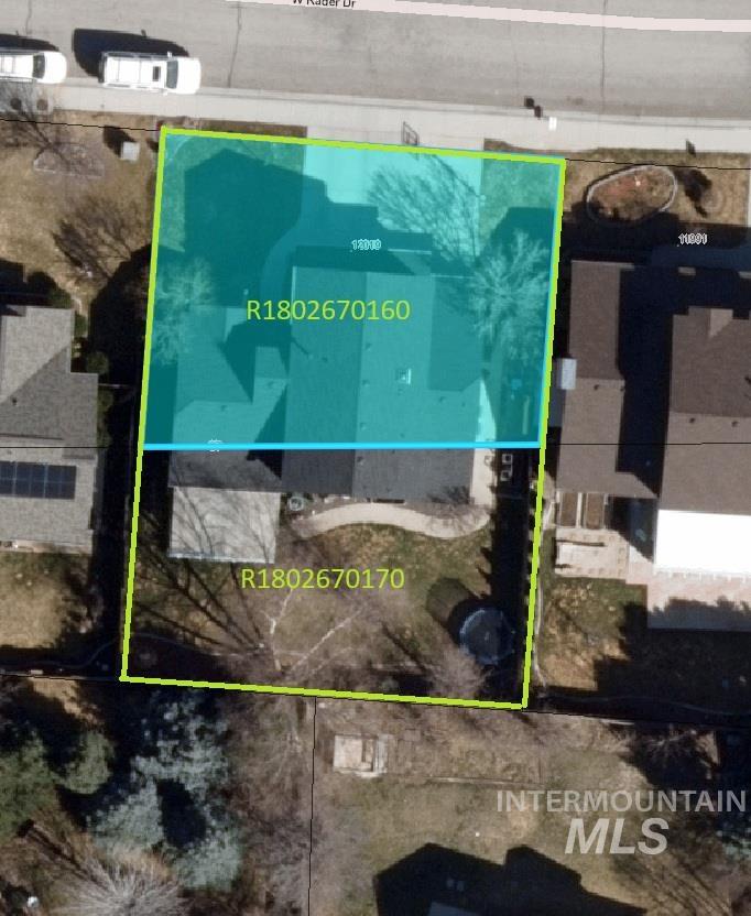 12019 West Rader Drive Boise, ID 83713 - Photo 34 of 41 Map / location featuring property boundaries highlighted