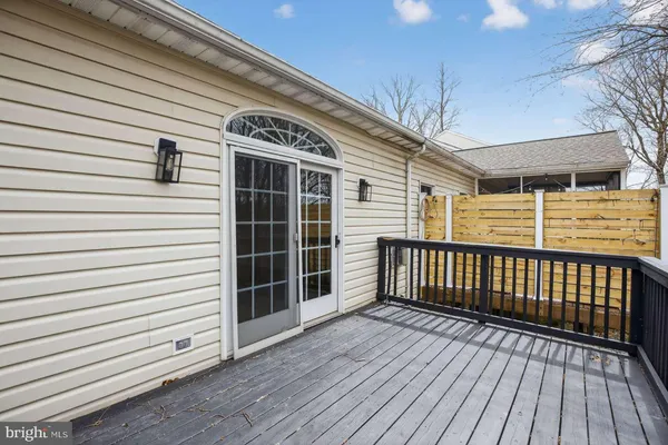 a view of a roof deck