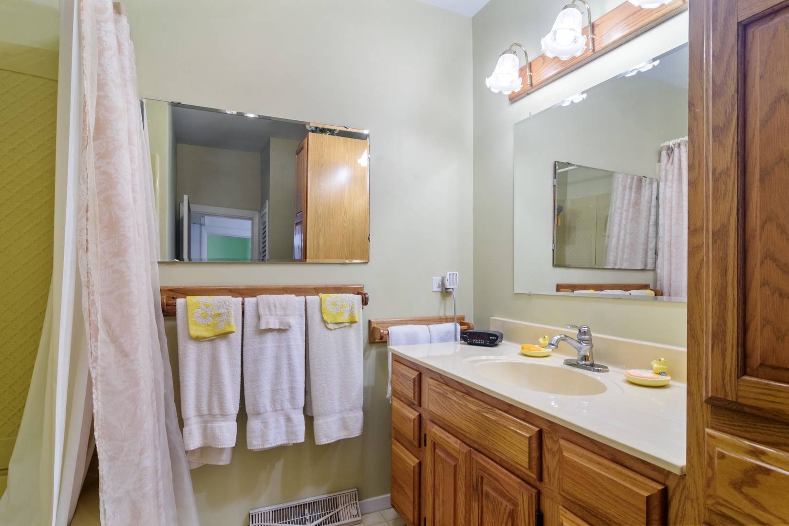 2150 Shermer Road Northbrook, IL 60062 - Photo 12 of 24 a bathroom with a sink and a mirror