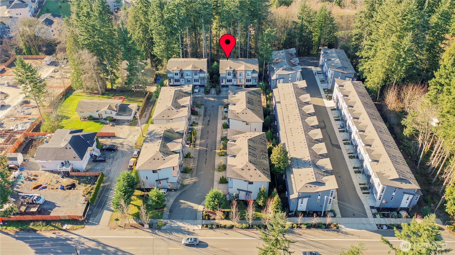 13724 Ash Way, Unit C1 Everett, WA 98204 - Photo 34 of 36 an aerial view of multi story residential apartment building
