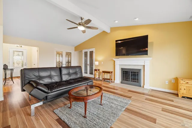 a view of a bathroom from the hallway