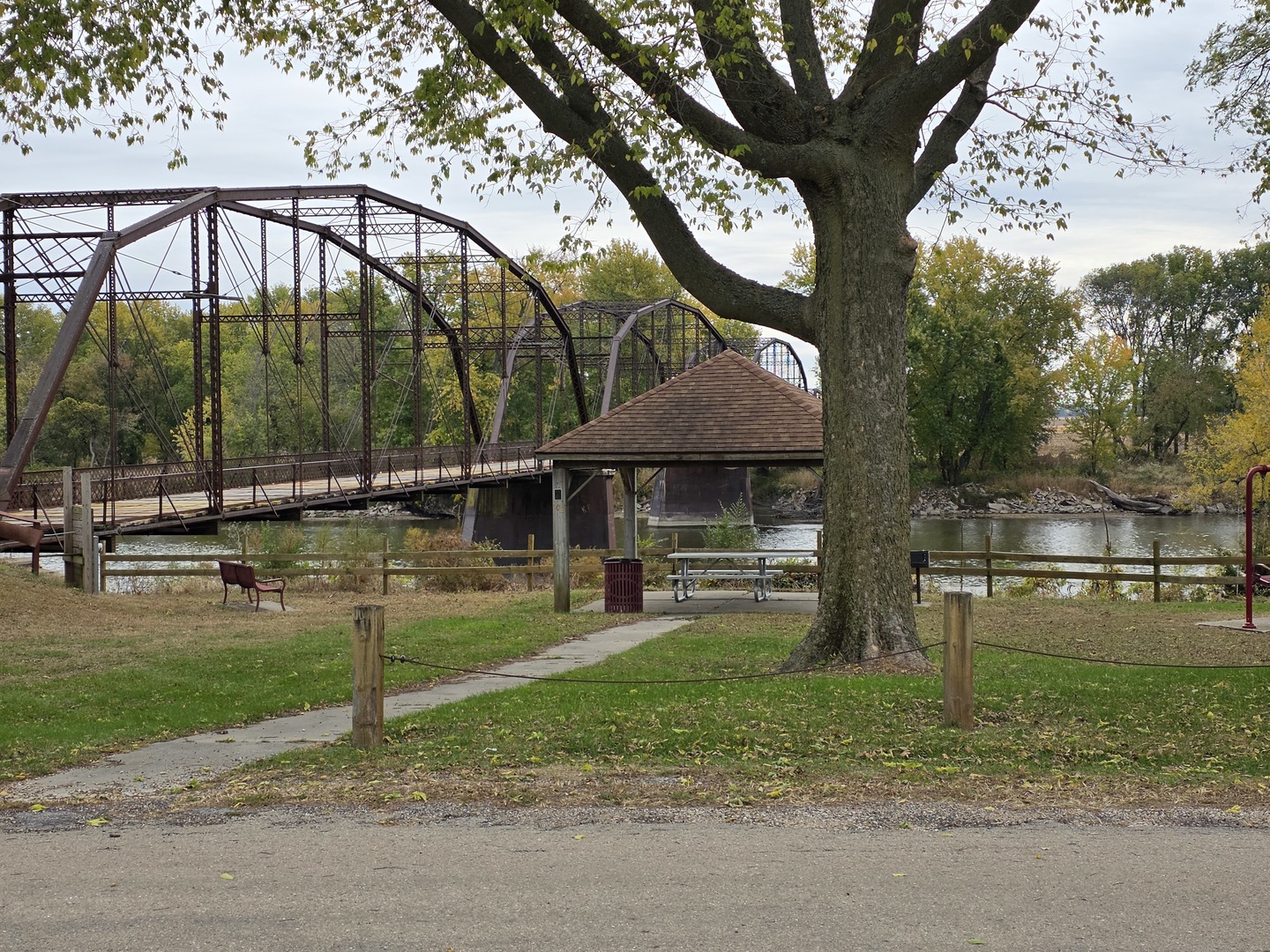 603 1st Street West Lyndon, IL 61261 - Photo 19 of 22 a view of a park with slide