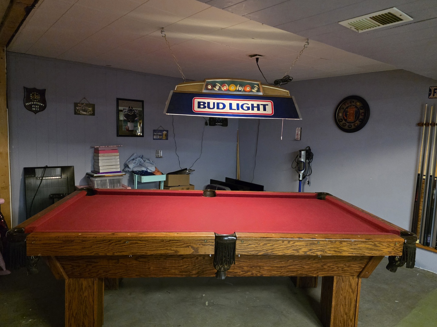 603 1st Street West Lyndon, IL 61261 - Photo 10 of 22 a room with pool table and window