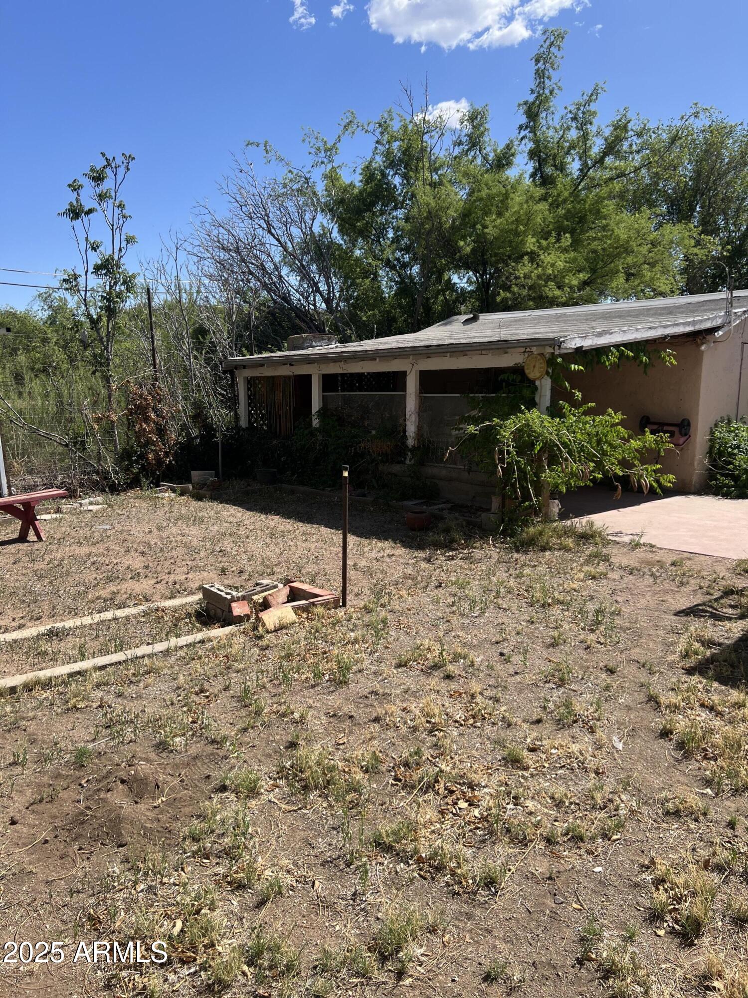 566 Carico Street Globe, AZ 85501 - Photo 6 of 22 a backyard of a house with plants and trees