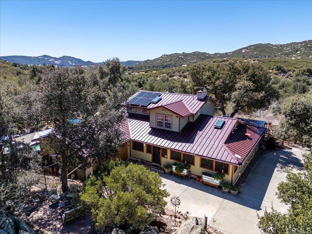 10499 Highway 79 Descanso, CA 91916 - Photo 1 of 75 an aerial view of a house with a yard
