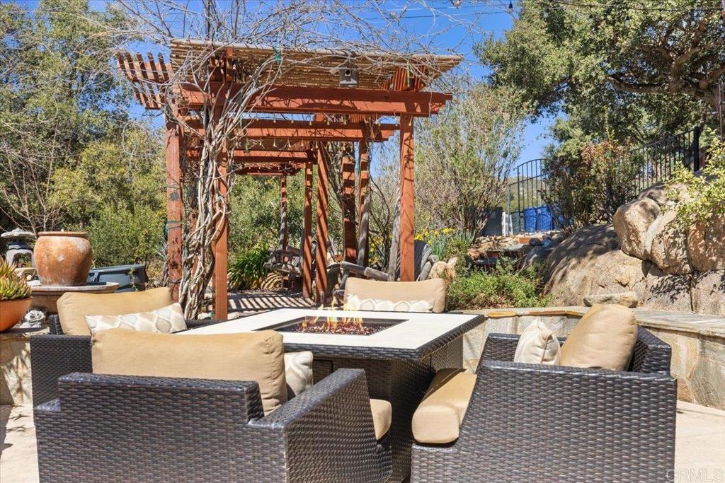 10499 Highway 79 Descanso, CA 91916 - Photo 39 of 75 a view of backyard with outdoor seating