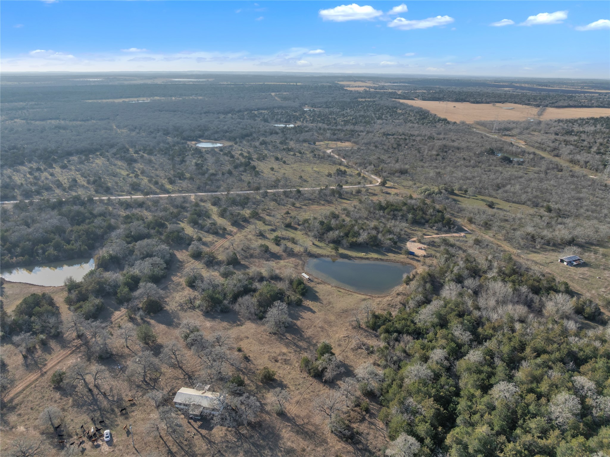 895 Patterson Road Flatonia, TX 78941 - Photo 8 of 21 View of rural area with a large body of water
