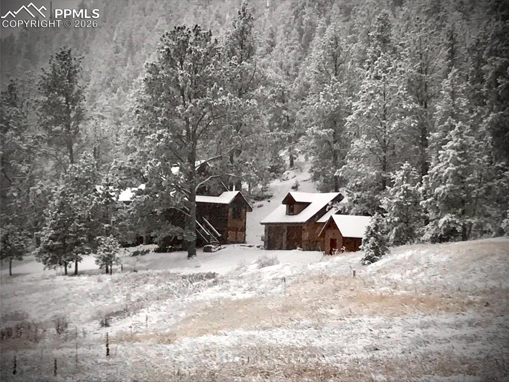 89 Ranch View Road Florissant, CO 80816 - Photo 48 of 50 Welcome to a Winter Wonderland!