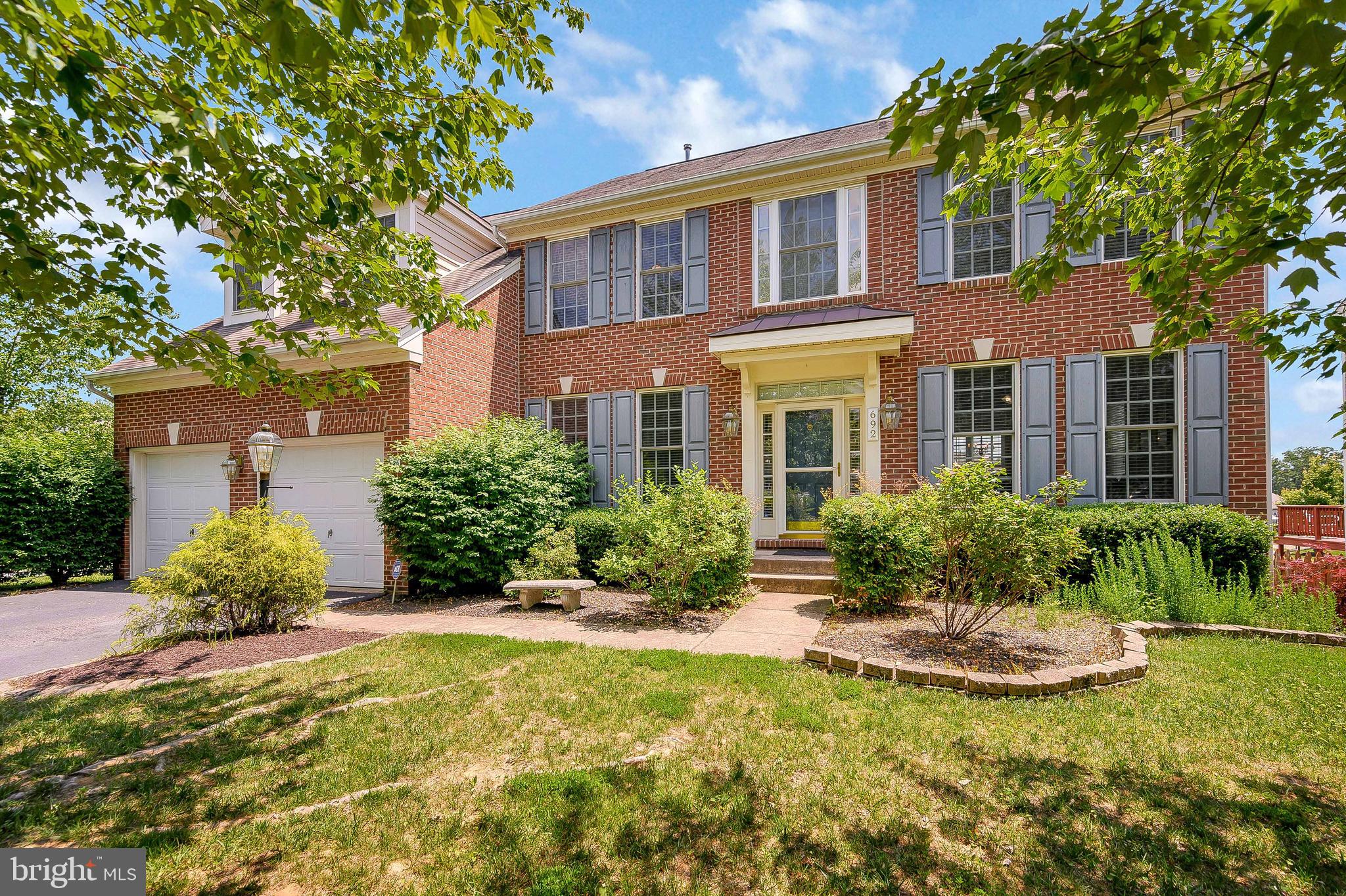 692 Hunters Road Culpeper, VA 22701 - Photo 1 of 49 Stunning brick-front colonial