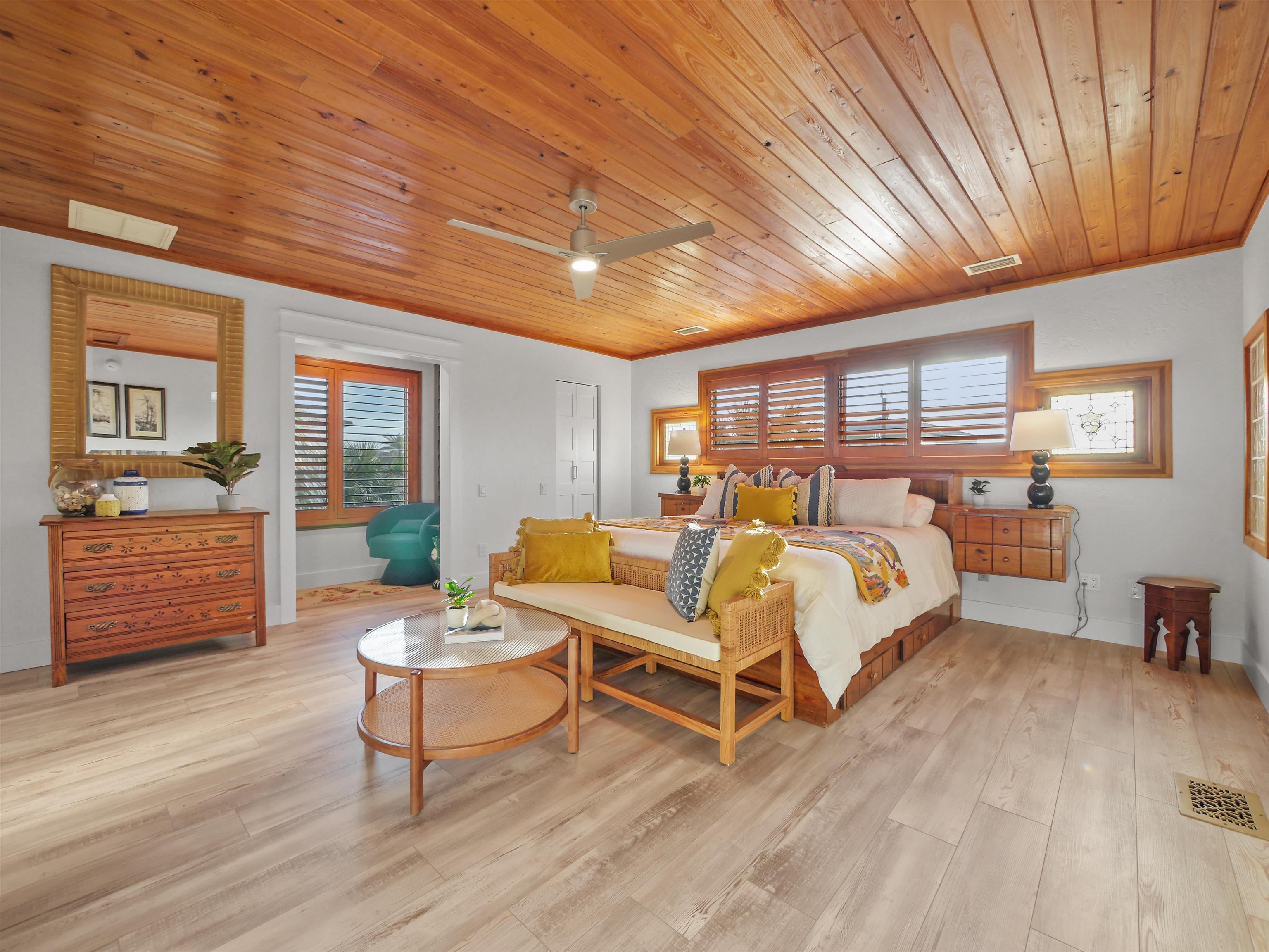 5372 Atlantic View St. Augustine, FL 32080 - Photo 31 of 56 a bed room with furniture and a window