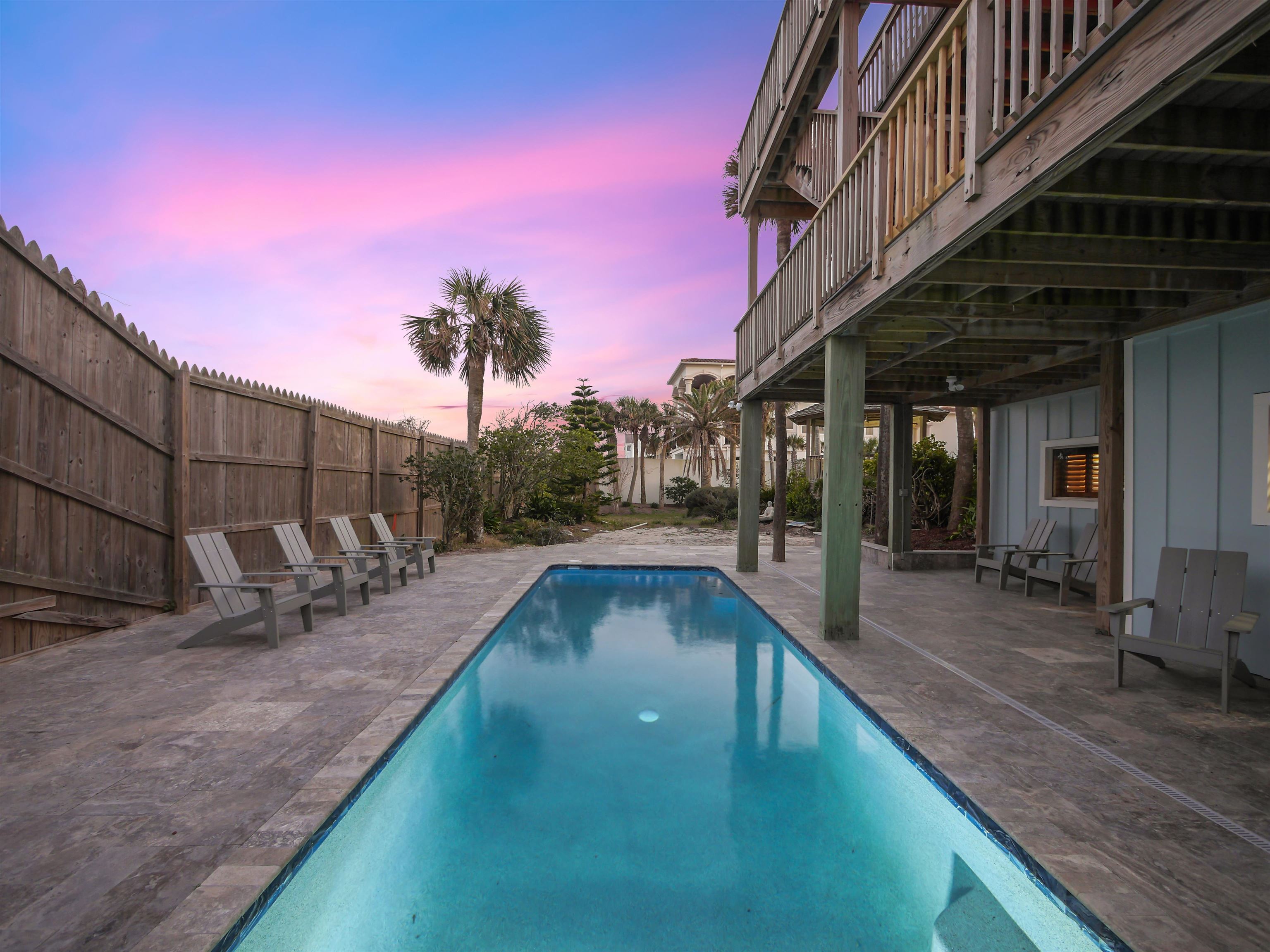 5372 Atlantic View St. Augustine, FL 32080 - Photo 49 of 56 a view of a swimming pool with sitting area