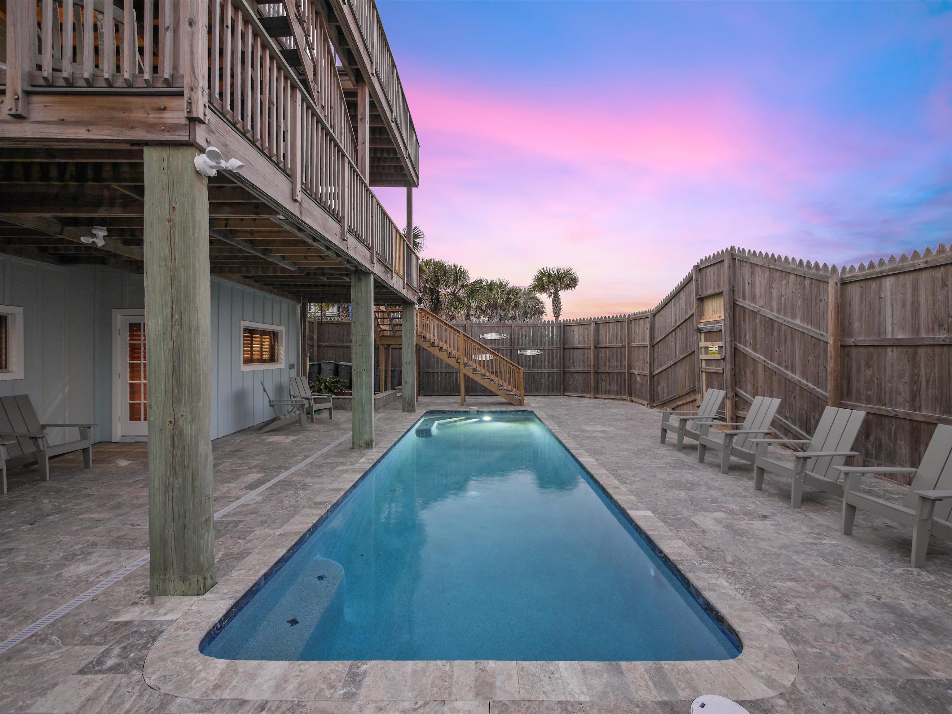 5372 Atlantic View St. Augustine, FL 32080 - Photo 50 of 56 a view of a backyard with sitting area