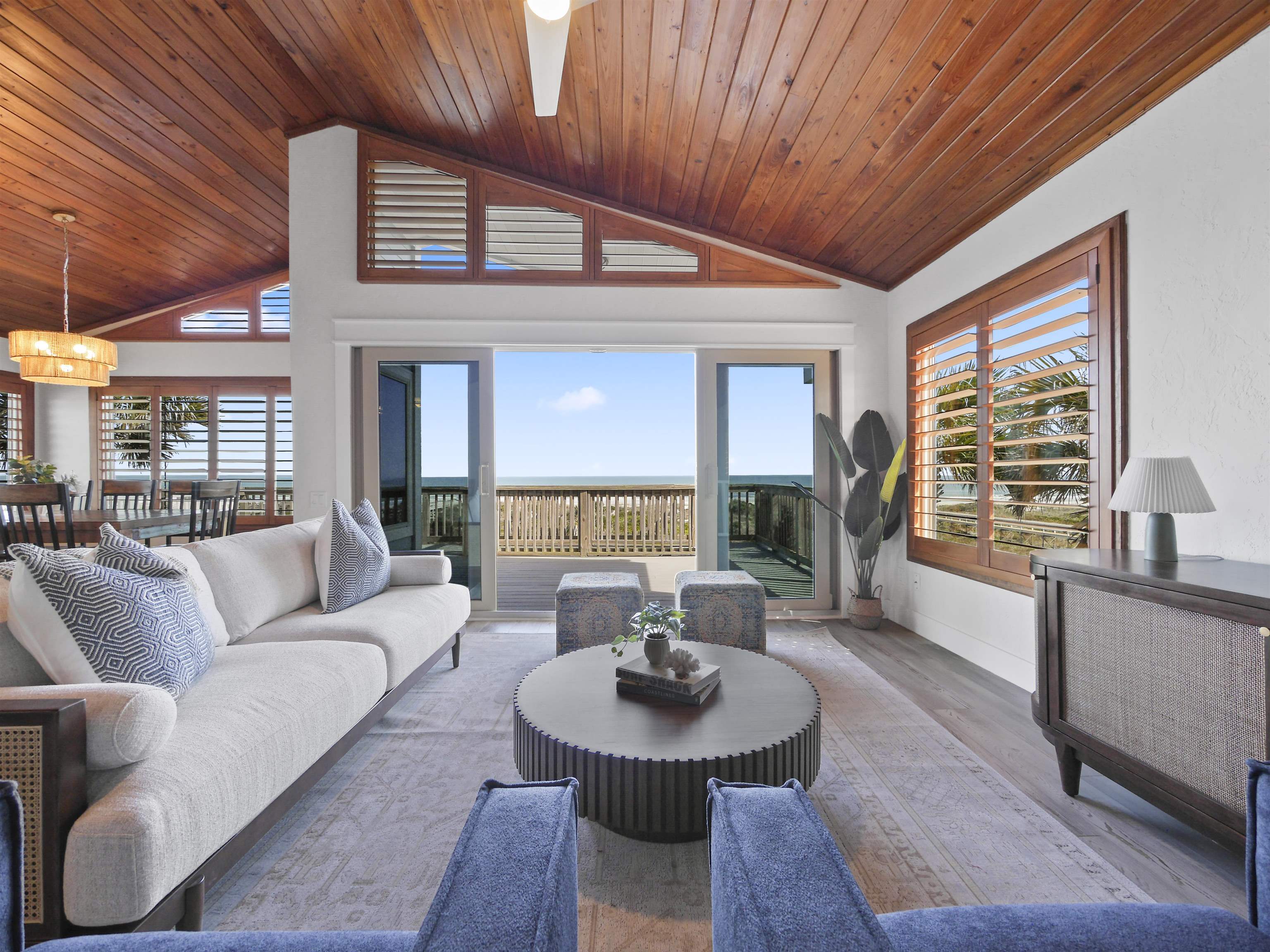 5372 Atlantic View St. Augustine, FL 32080 - Photo 5 of 56 a living room with furniture and a large window