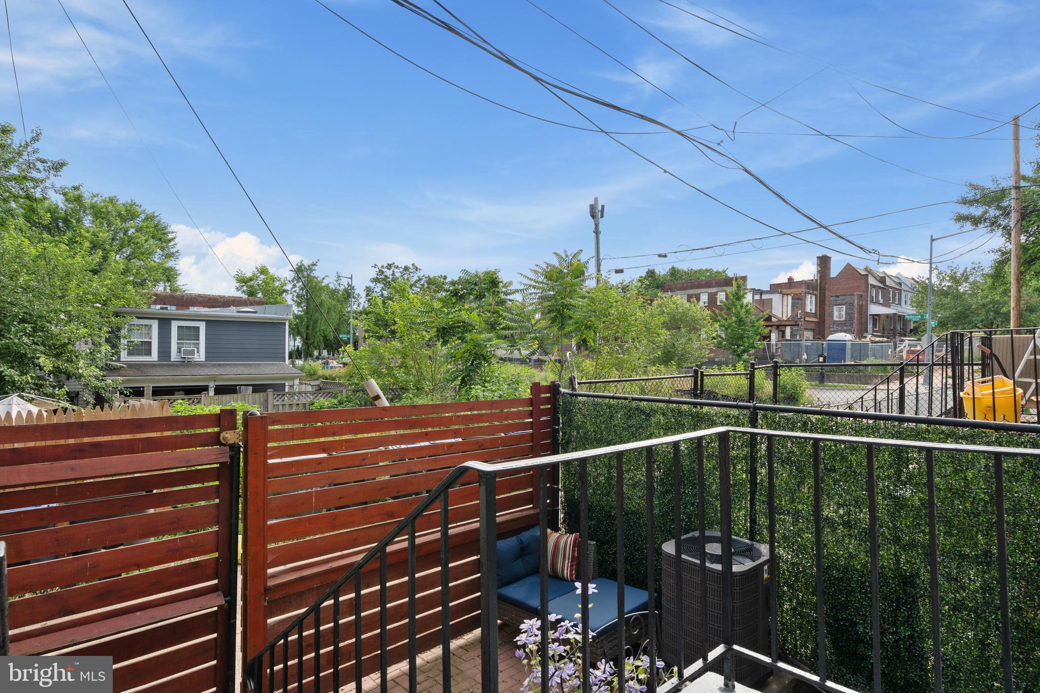 1507 Queen Street Northeast Washington, DC 20002 - Photo 13 of 32 Backyard with room for a grill and a couch