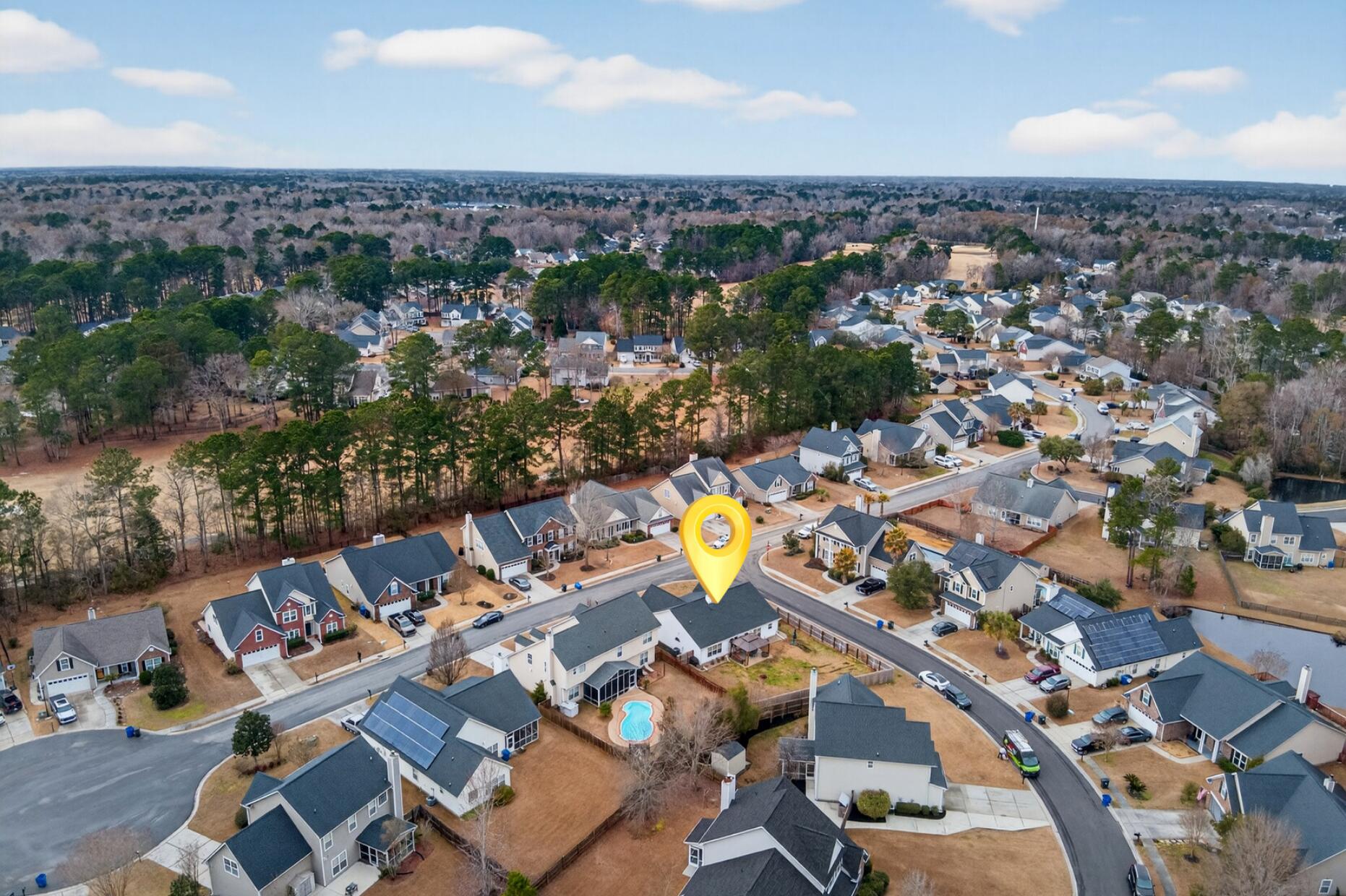 9431 Harroway Road Summerville, SC 29485 - Photo 45 of 71 Drone Edit