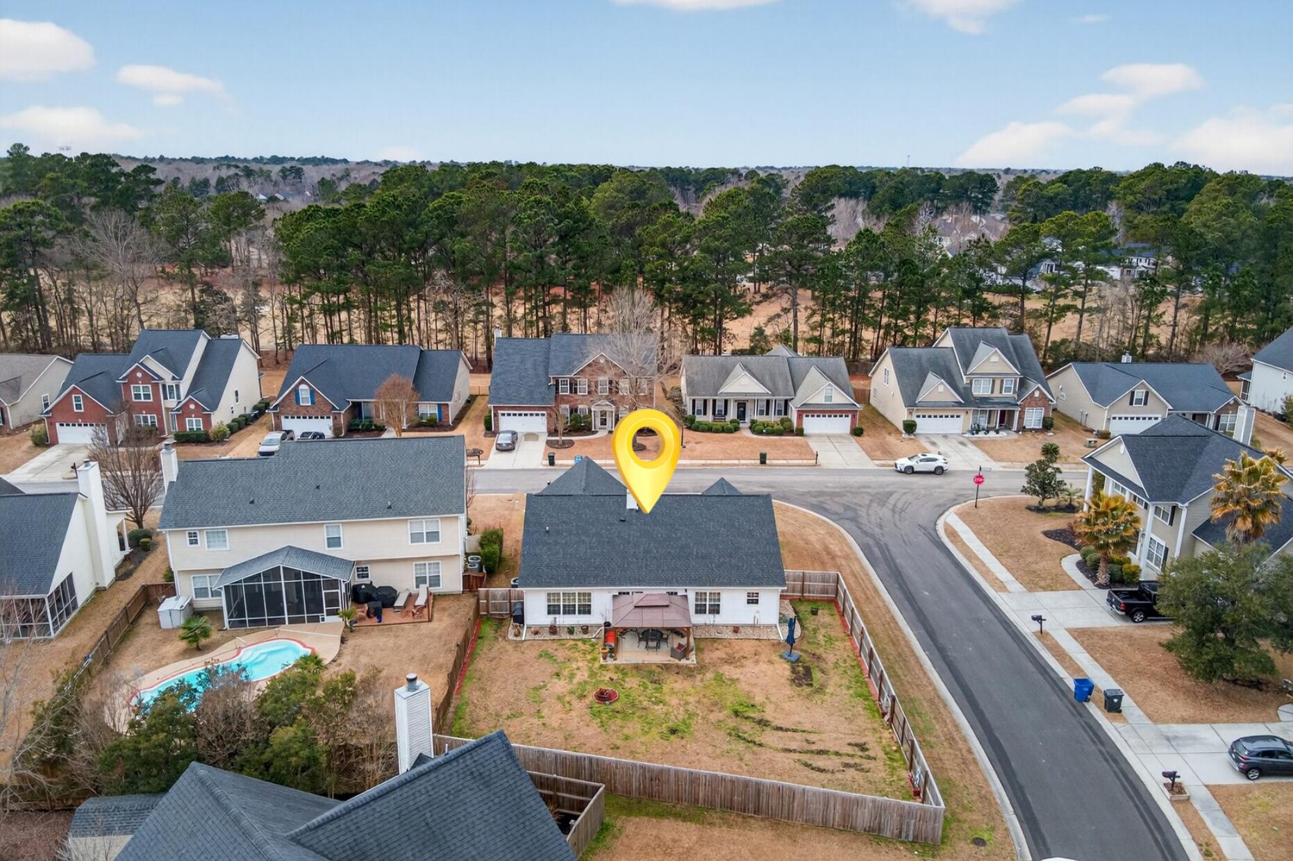 9431 Harroway Road Summerville, SC 29485 - Photo 52 of 71 Drone Edit